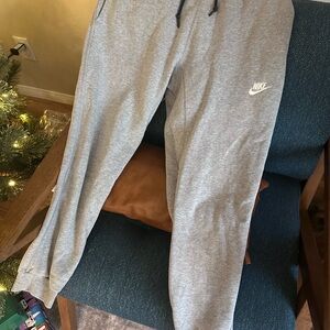 Nike Gray Fleece Joggers
